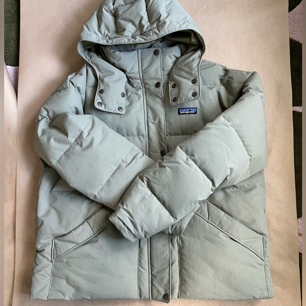 Patagonia Downdrift Sage Green Jacket